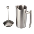 French Press Kaffeemaschine mit Edelstahlgitter